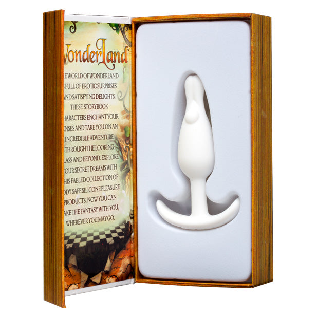 Wonderland The White Wabbit Mini Butt Plug