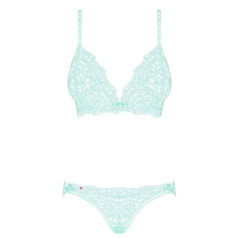 Delicanta Set Mint Bra And Panties