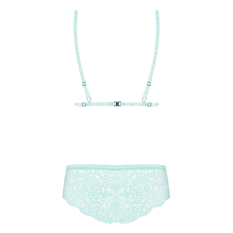 Delicanta Set Mint Bra And Panties