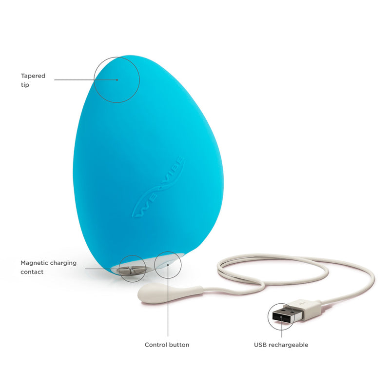 WeVibe Wish Blue Rechargeable Clitoral Vibrator