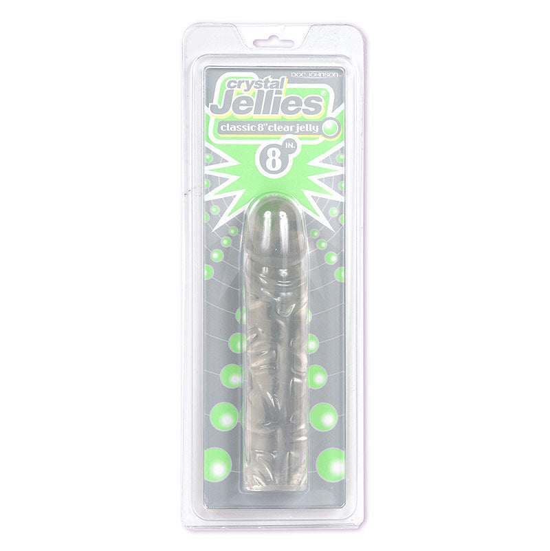 Classic Clear Jelly 8 Inch Dildo