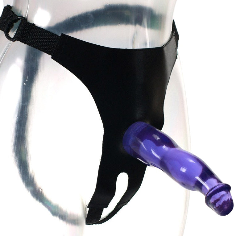 Double Tip Strap On Dildo Set
