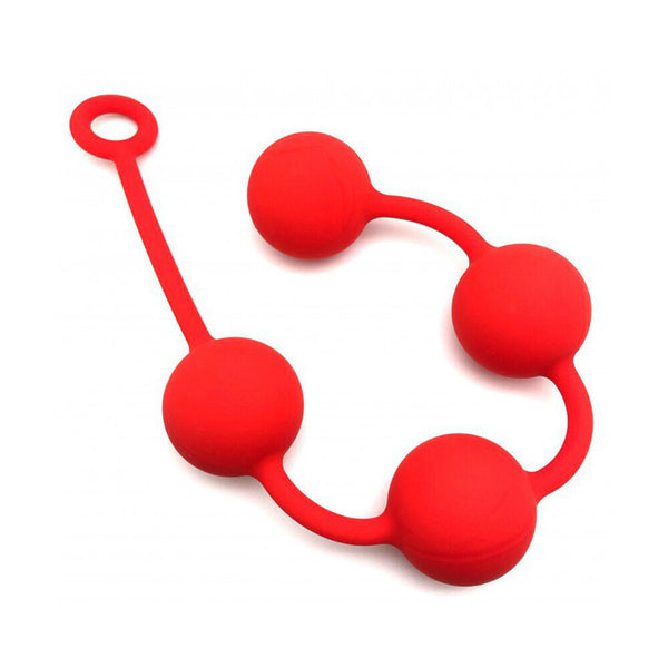 Red Quartet Anal Balls 5cm