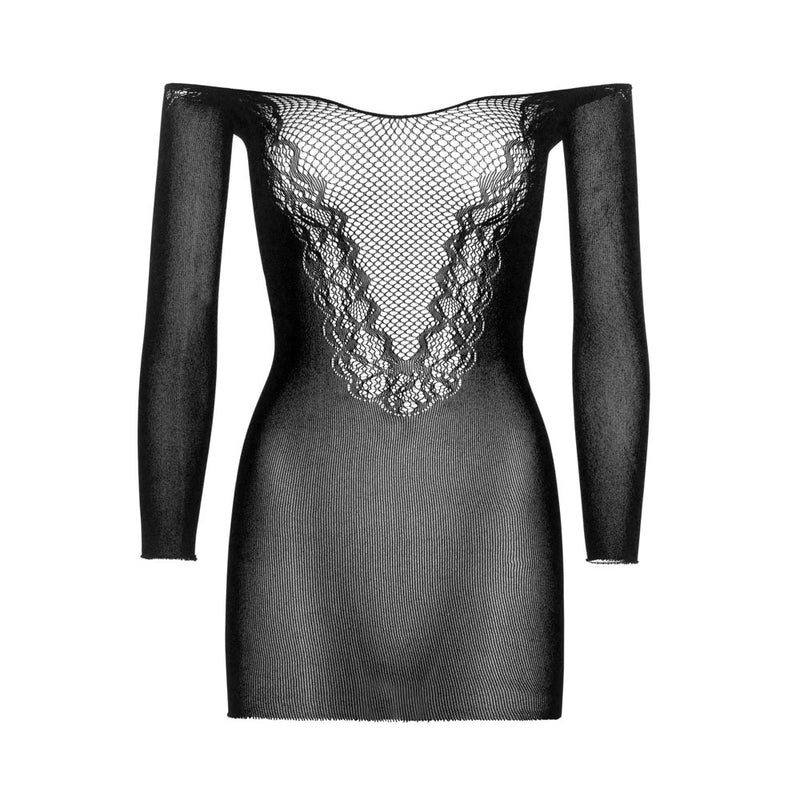 Leg Avenue Off The Shoulder Seamless Minidress UK 8 to 14