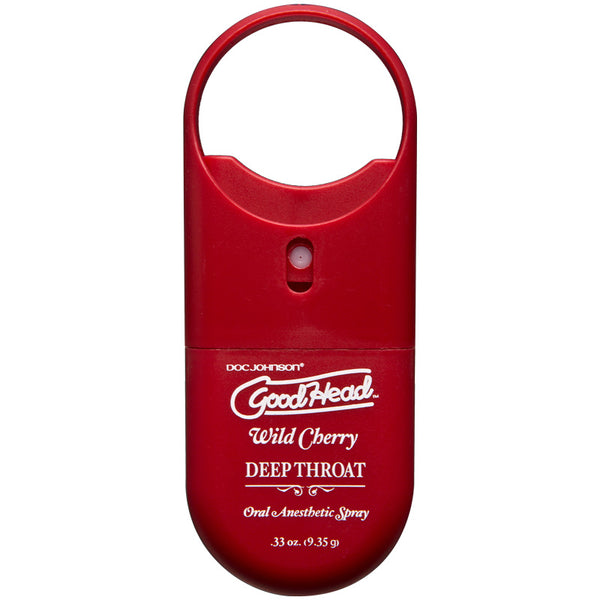 Good Head Deep Throat To Go Oral Anesthetic Spray Cherry