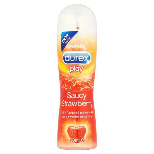 Durex Play Saucy Strawberry 50ml Lubricant