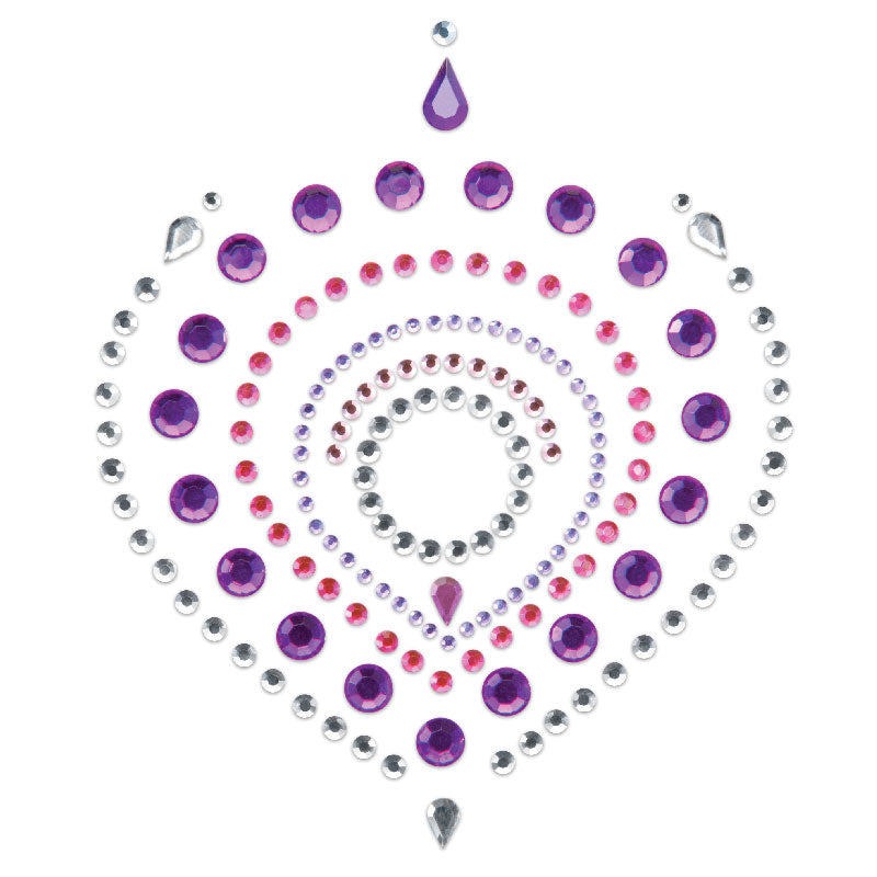 Bijoux Indscrets Flamboyant Body Jewelery Purple And Pink