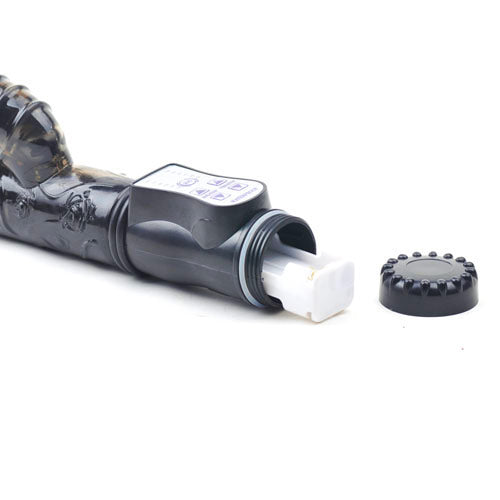 Black Thrusting Rabbit With Rotating Beads