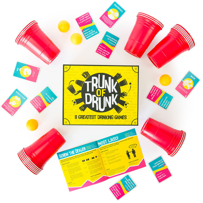 Trunk of Drunk 8 Greatest Drinking Games