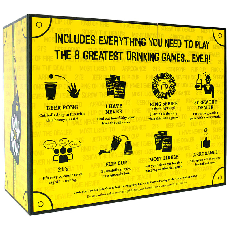 Trunk of Drunk 8 Greatest Drinking Games