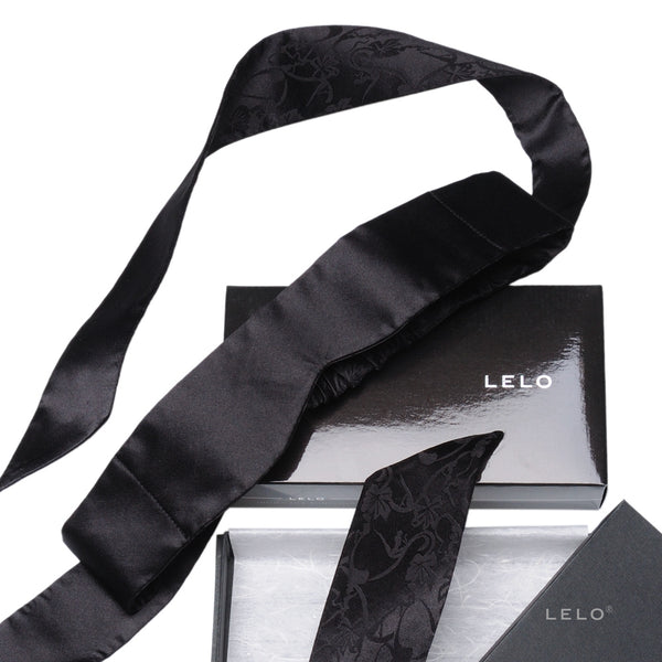 Lelo Intima Black Silk Blindfold