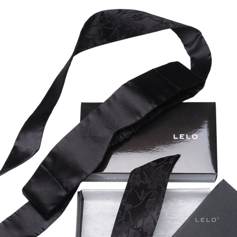 Lelo Intima Black Silk Blindfold