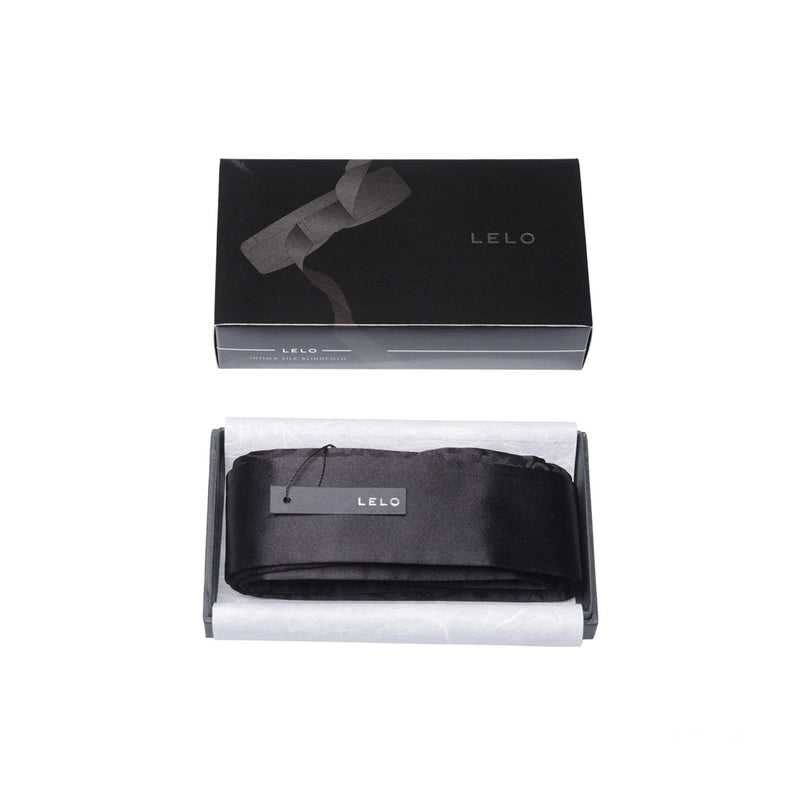 Lelo Intima Black Silk Blindfold