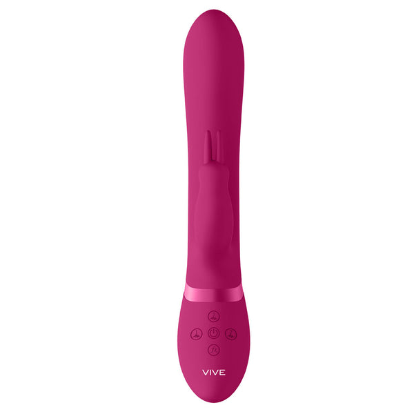 Vive Amoris Pink Rabbit Vibrator With Stimulating Beads